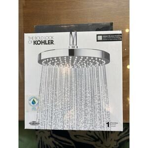 NIB Kohler 76464-BN 8” Awaken Rainhead Showerhead Single Function Brushed Nickel